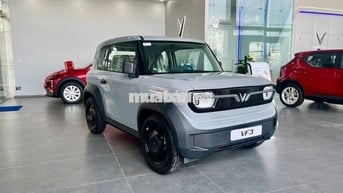 VinFast VF3 2025 màu xám xi măng