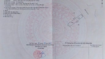 ĐẦU TƯ SINH LỜI – LÔ ĐẤT MẶT PHỐ QUỐC LỘ 21 – TT. BA HÀNG ĐỒI