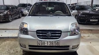 Kia Morning SLX 2005 số tự động màu bạc