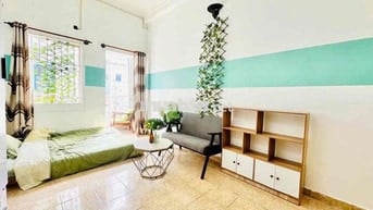 phòng trọ 1PN ban công 40m2 gần Hoàng Diệu đại học UL- giờ giấc tự do