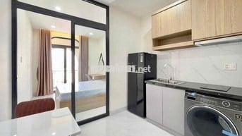 CHO THUÊ CĂN HỘ 1PN BAN CÔNG-FULL NỘI THẤT GẦN CẦU THỊ NGHÈ, Q1,Q2