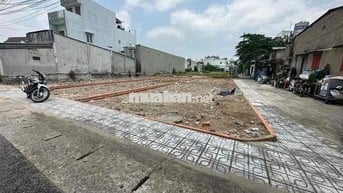 Lô góc 2 mặt tiền Phú Thọ 7x23 ngay sân banh Gò Đậu