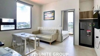 Căn hộ cao cấp 1 phòng ngủ ban công - Full nội thất - rộng 40m2