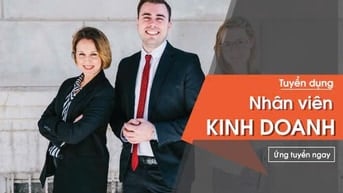 Tuyển KD BĐS thời gian linh hoạt, hỗ trợ tối đa, thu nhập cao