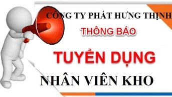 CÔNG TY PHÁT HƯNG THỊNH TUYỂN NC LÀM KHO