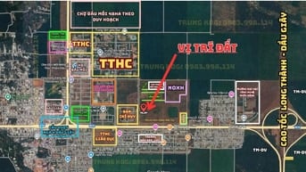 100m2 Chỉ 660 Triệu, gần Chợ Đầu mối Nông sản Dầu Giây