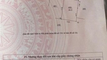 40m đất thôn 3 Vạn Phúc, giá chỉ hơn 3 tỷ