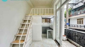 Giáp Tâp Phú - Ngay ĐH Văn Hiến - Duplex - Bancol