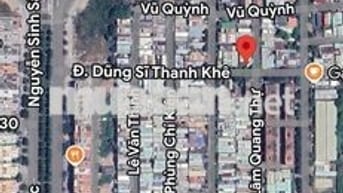 BÁN ĐẤT MẶt TIỀN Đường Dũng Sĩ Thanh Khê gần đường Nguyễn Sinh Sắc