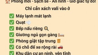 Căn hộ mini giá 1,7tr , măt tiền hò cát phú hữu