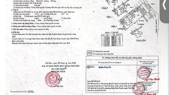 BÁN ĐẤT MẶT TIỀN ĐƯỜNG QUỐC LỘ 13 CŨ PHƯỜNG HIỆP BÌNH PHƯỚC, TP THỦ ĐỨ