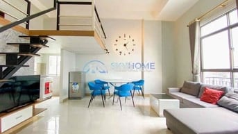 CHO THUÊ CĂN HỘ GÁC CAO FULL NỘI THẤT, NGAY TRUNG TÂM QUẬN 7