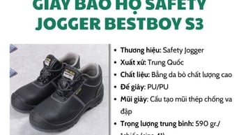 Giày bảo hộ chống va đập Safety Jogger Bestboy S3