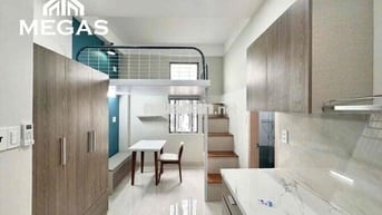 PHÒNG GÁC GIÁ RẺ CỬA SỔ TRỜI SẴN NỘI THẤT MỚI NGAY TRUNG TÂM TÂN PHÚ