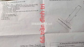 🔴💥Bán đất kiệt Ô TÔ K64 Trần Đình Tri - Kiệt trước nhà 4m