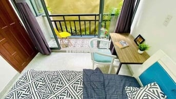 🏡Căn hộ 1PN Full nội thất_40m2 ban công_có giặt riêng_Ngay Hàng Xanh