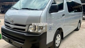 Toyota Hiace 2013 16 chỗ máy xăng, hỗ trợ hạ tải