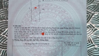 Bán mảnh đất P/Lô ô tô phố Thịnh Liệt, Hoàng Mai, Dt 51m2, mt 4.2m.