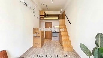 Phòng Gác Mới 100% - Ban Công_View Kính - Cầu Tham Lương_Trường Chinh