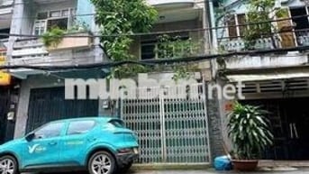 NHÀ MẶT TIỀN ĐƯỜNG SỐ RỘNG 8m TẠI Q4 - XE HƠI NGỦ TRONG NHÀ - KHU DCHH