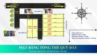 Chính chủ cắt lỗ 150m2 đất full ONT tại An Phú, Mỹ Đức, Hà Nội.