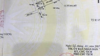 Bán đất thổ cư sổ đỏ 100 m2, gần Cao đẳng Điện lực quận 12, giá 3.7 tỷ