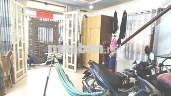 Nhà Hẻm Thông, 48 m2, 2 Tầng, Tân Hoà Đông, Quận 6 Gần C. Mart Phú Lâm