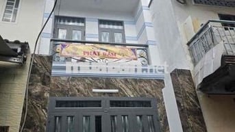 NHÀ 3 TẦNG 27m2 – TÂN HOÀ ĐÔNG -  SÁT VÁCH TÊN LỬA – HẺM XE HƠI 5M