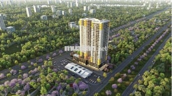 Căn hộ chung cư rộng 75m2 có 3 phòng ngủ, mặt tiền đối diện Quốc Lộ 1K