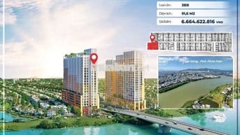 Cơ hội cuối cùng sở hữu căn góc 3PN S2.18.28. Ký HĐ với CĐT Sun Group.