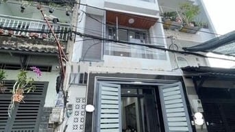 NHÀ ĐẸP 3 TẦNG, 2 MẶT HẺM, FULL NỘI THẤT, DT (4X16)M2, 4,99 TỶ CÒN TL