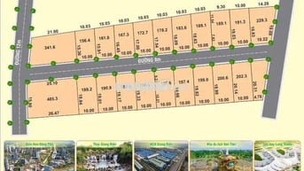 đất mặt tiền đường 60m đi sân bay long thành sổ riêng full thổ giá rẻ