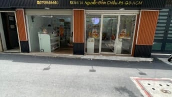 Mặt Bằng cho thuê hai căn góc thông nhau 361/1A Nguyễn Đình Chiểu q3