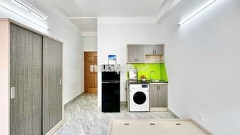 STUDIO FULL NỘI THẤT - MÁY GIẶC RIÊNG - BAN CÔNG - GẦN ETOWN - 5TR5