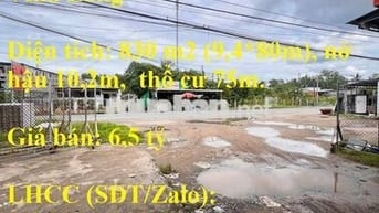 Cần Bán Nền Đẹp Mặt Tiền Quốc Lộ 54 - Xã Ngãi Tứ, Tam Bình, Vĩnh Long