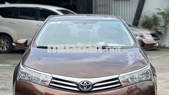 Toyota Altis 1.8G màu nâu 2016 bảo dưỡng hãng zin