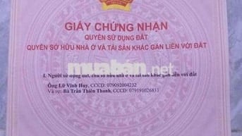 NHÀ BÁN CÓ SỔ ( Chính chủ - Giá cả thương lượng)