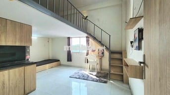 Căn hộ có gác khu vực Vườn Lài full nội thất