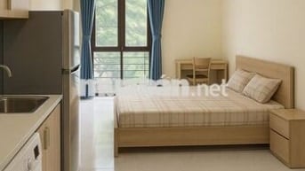 Cho thuê căn hộ studio đầy đủ nội thất tại đường Kim Giang Giá 6TR