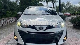 vios G 2019 AT màu trắng nội thất kem