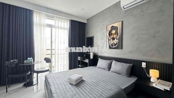 CĂN HỘ FULL NỘI THẤT BAN CÔNG THOÁNG TIVI RIÊNG GẦN NGÃ TƯ HÀNG XANH