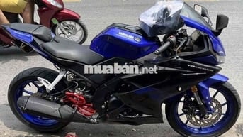 Moto Yamaha R15v3-2018 xanh đen 19km