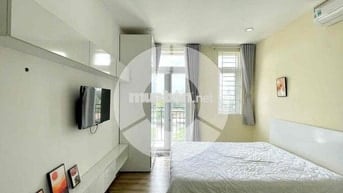 STUDIO BAN CÔNG TONE TRẮNG FULL NỘI THẤT CỰC SẠCH SẼ KẾ AEON BÌNH TÂN