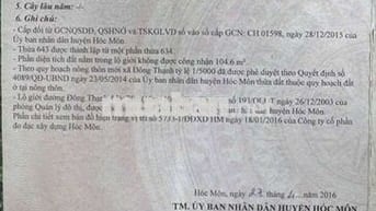 🆘ĐẤT THỔ CƯ  15 x 30m MẶT TIỀN ĐƯỜNG ĐÔNG THẠNH 4, GIÁP QUẬN 12