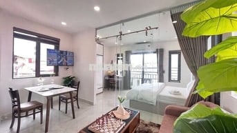 CHO THUÊ CĂN HỘ 1N1K FULL NỘI THẤT SIÊU THOÁNG NGAY LOTTE LIỄU GIAI