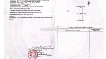 Cần bán nhanh lô 1B hường Bắc - Đường 17m5 sau Trần Hưng Đạo Điện Ngọc