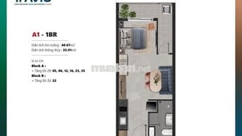 Căn hộ 1PN-1WC TT Avio, Giá siêu tốt, Nhà siêu đẹp, Thanh toán siêu dễ