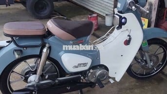 Cub 50cc 2022 khóa Smartkey xanh mới 95%