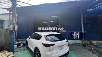 CHO THUÊ XƯỞNG 300M2 KHU CHỢ THÔNG DỤNG AN PHÚ CÓ ĐIỆN 3 PHA