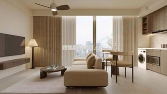 CĂN HỘ 1 PHÒNG NGỦ MỚI 100%, CÓ HỒ BƠI, BAN CÔNG RỘNG VIEW CAO